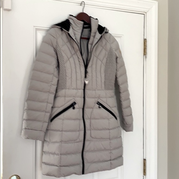 Bernardo Front Zip Hooded Fleece Lined Jacket - Picture 4 of 7